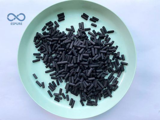 800 mg/g Pellet à base de charbon au charbon actif 4 mm Pour l'élimination des COV
