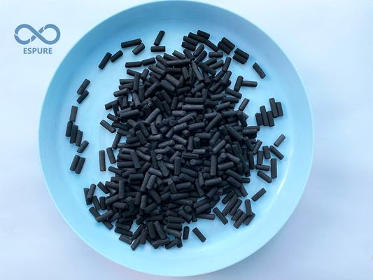 900 mg/g Pellets de charbon actif à base de charbon en vrac 4 mm Pour l'élimination des COV