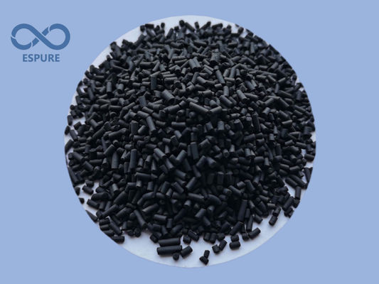 Un bon prix. 800 mg/g de charbon actif granulé 4 mm pour la purification du gaz naturel en ligne