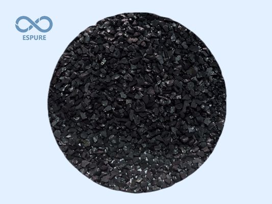 Un bon prix. 1500 mg/g de charbon actif à coque de noix de coco 20*40 Granules en maille, en vrac, certifiés ISO et NSF en ligne